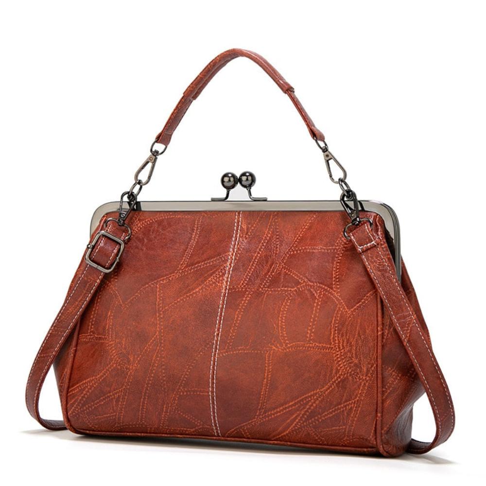 Bolso vintage con cierre de beso