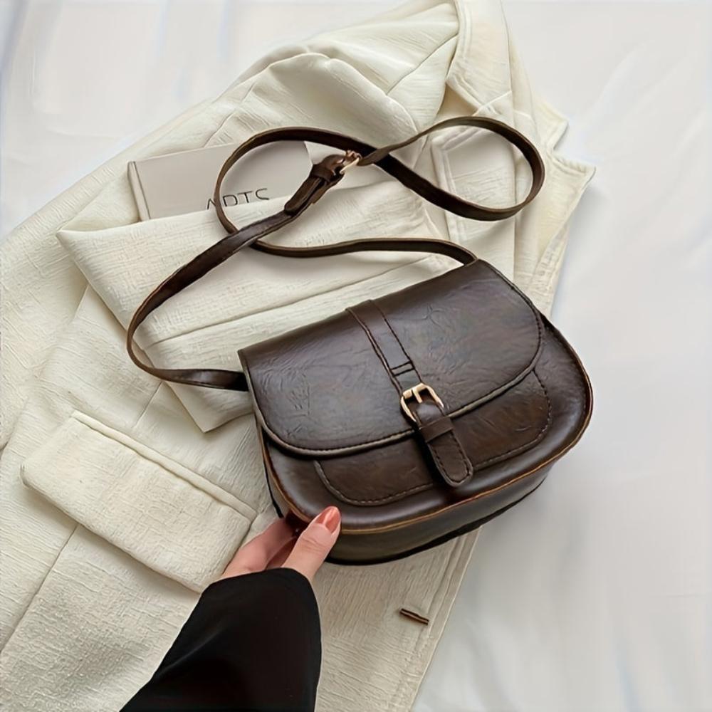 Bolso bandolera clásico Evelyn Saddle