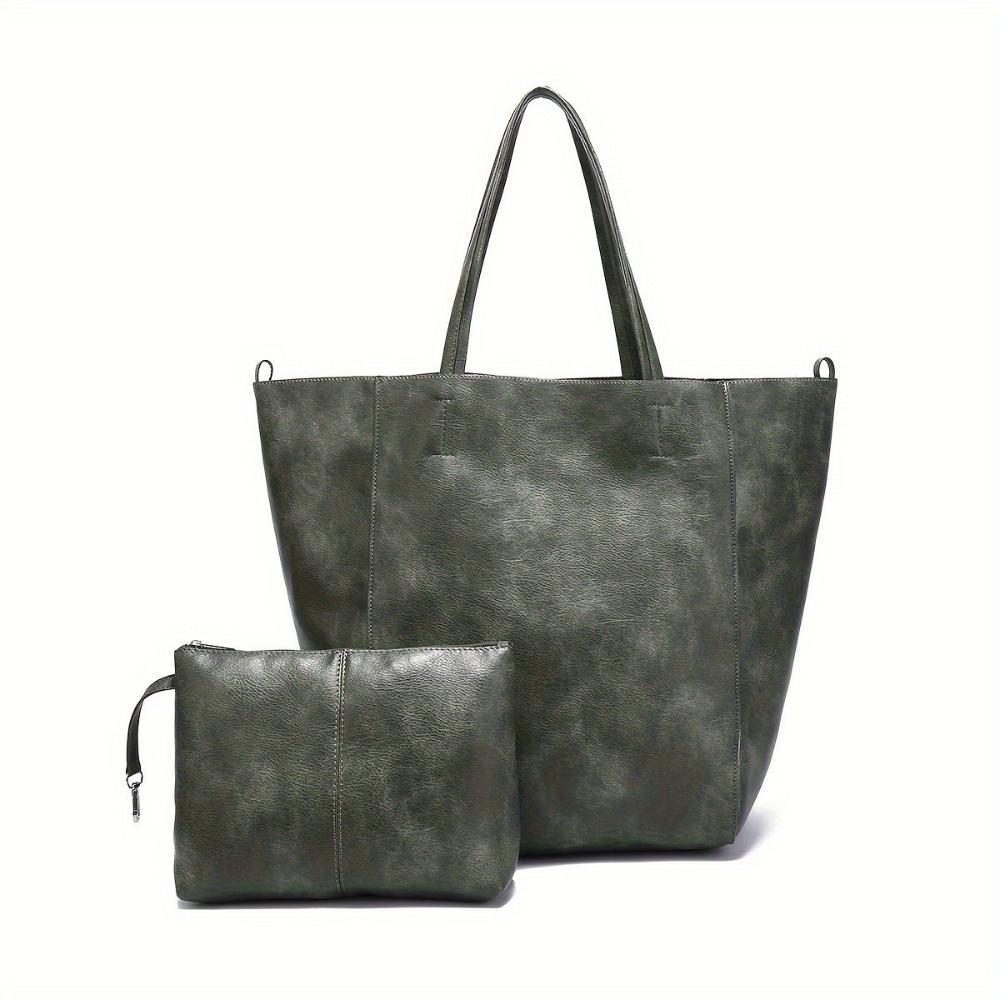 Suavidad retro de Renée | Bolso tote de gran capacidad