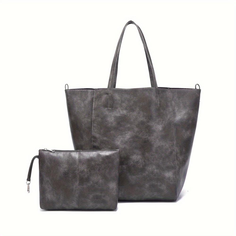 Suavidad retro de Renée | Bolso tote de gran capacidad