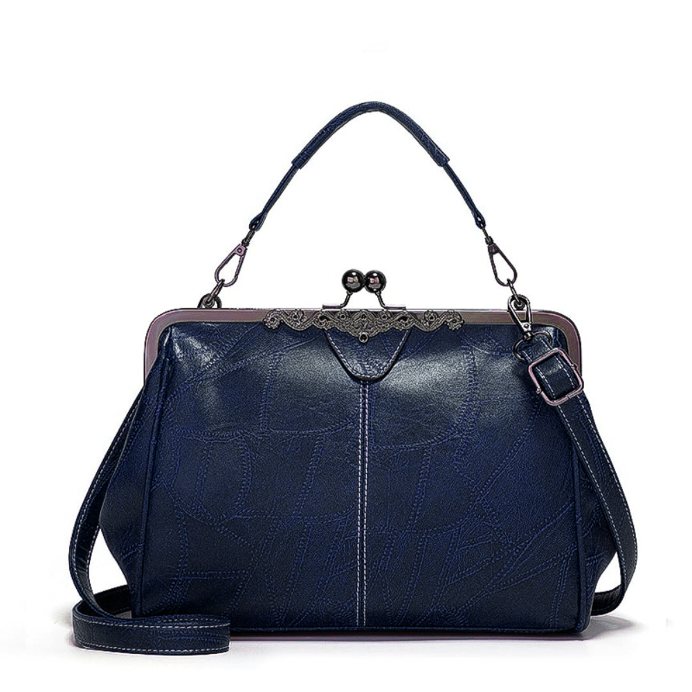 Bolso vintage con cierre de beso