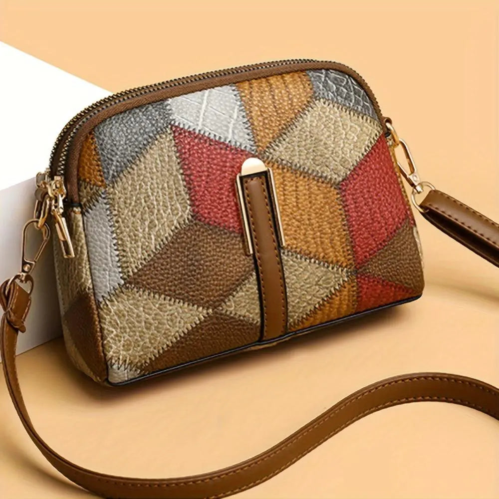 Minibolso bandolera Luna Patchwork