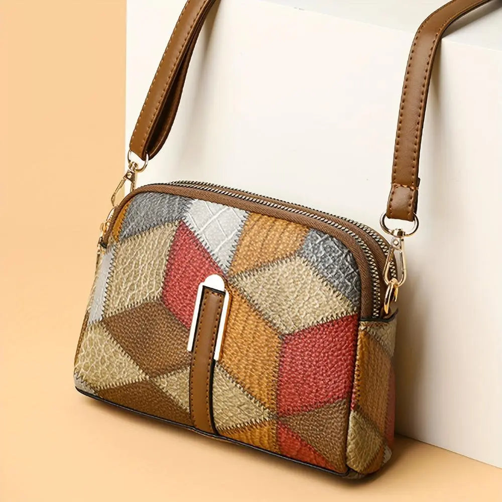 Minibolso bandolera Luna Patchwork