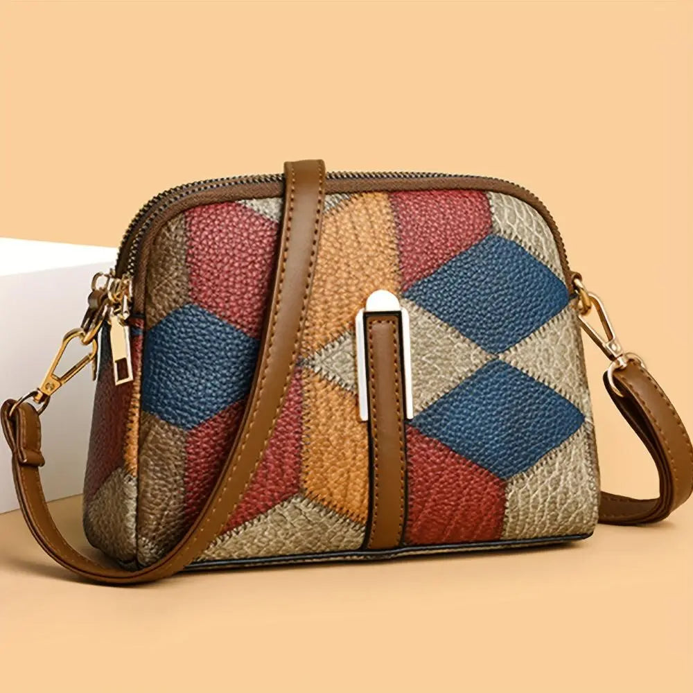 Minibolso bandolera Luna Patchwork