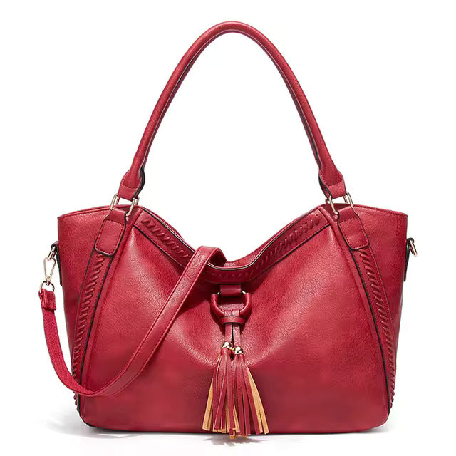 La elegante sofisticación de Nellie | Bolso de hombro de piel