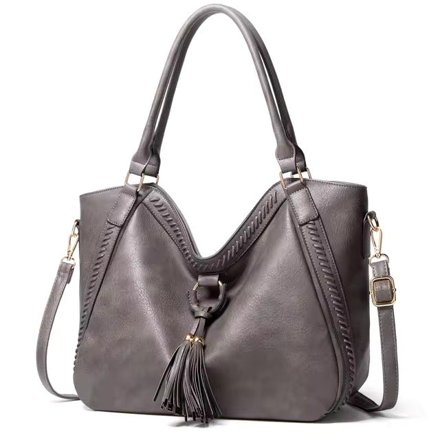 La elegante sofisticación de Nellie | Bolso de hombro de piel