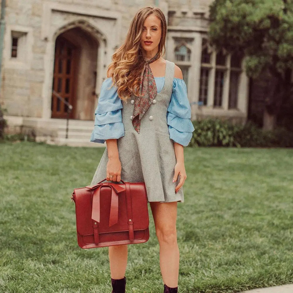 Bolso vintage con lazo