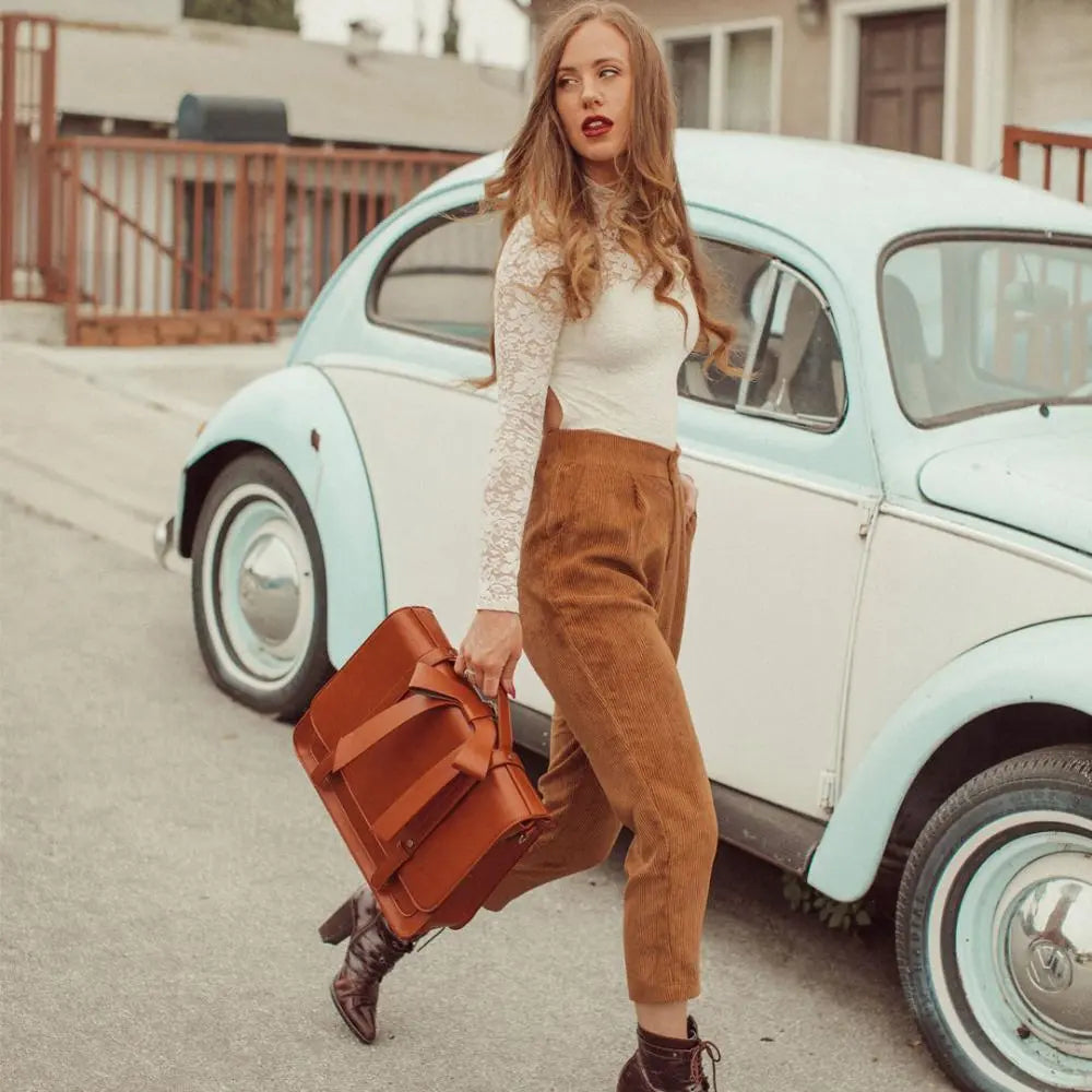 Bolso vintage con lazo