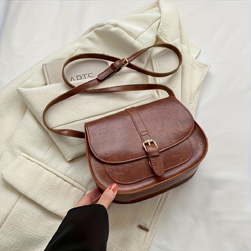 Bolso bandolera clásico Evelyn Saddle
