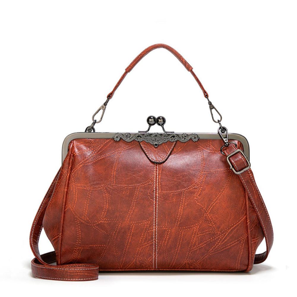 Bolso vintage con cierre de beso