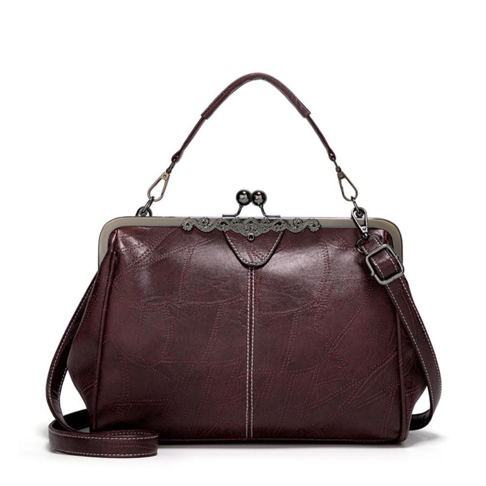 Bolso vintage con cierre de beso