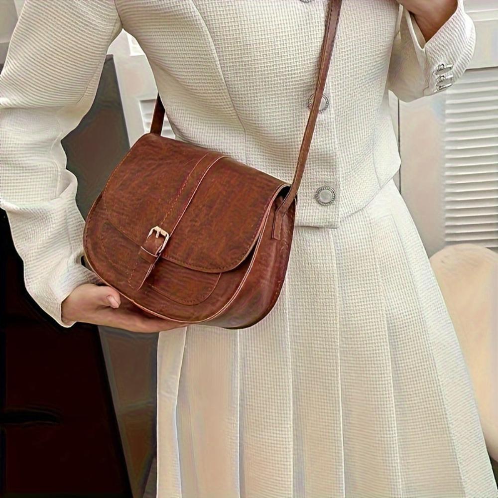 Bolso bandolera clásico Evelyn Saddle