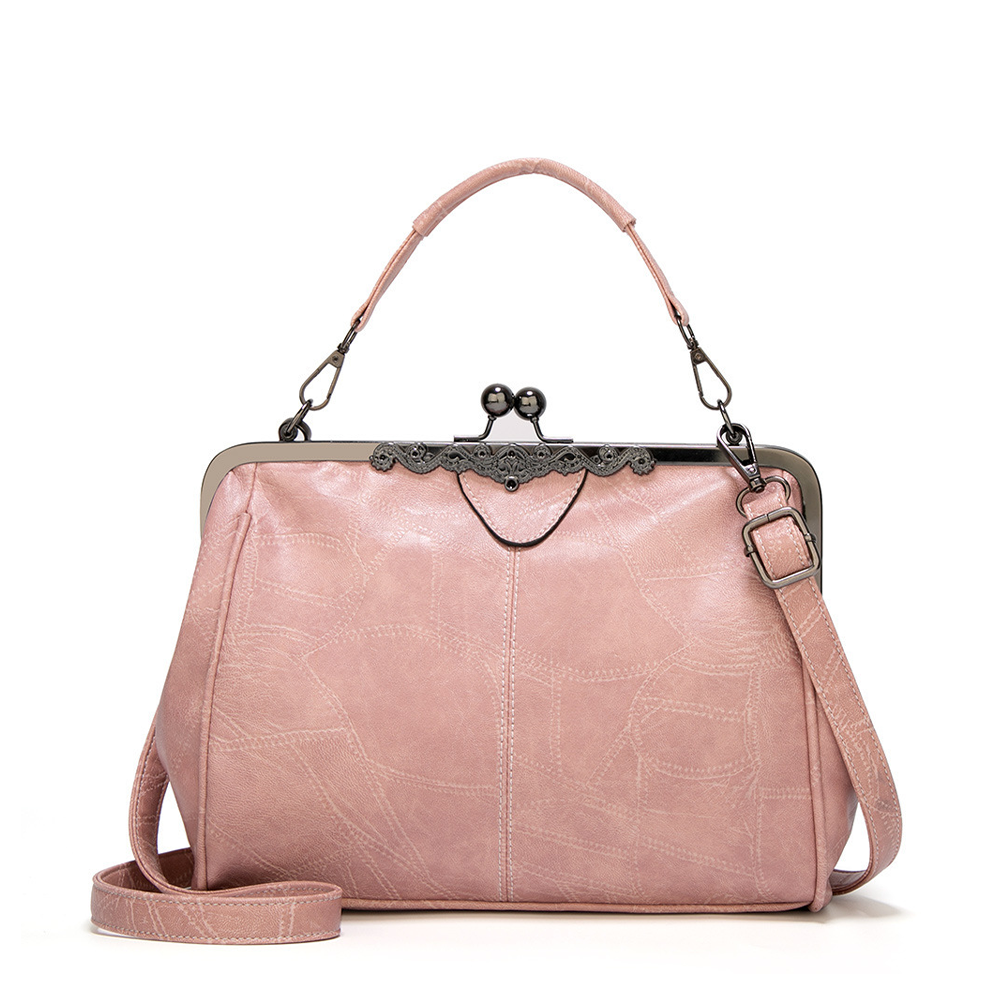 Bolso vintage con cierre de beso