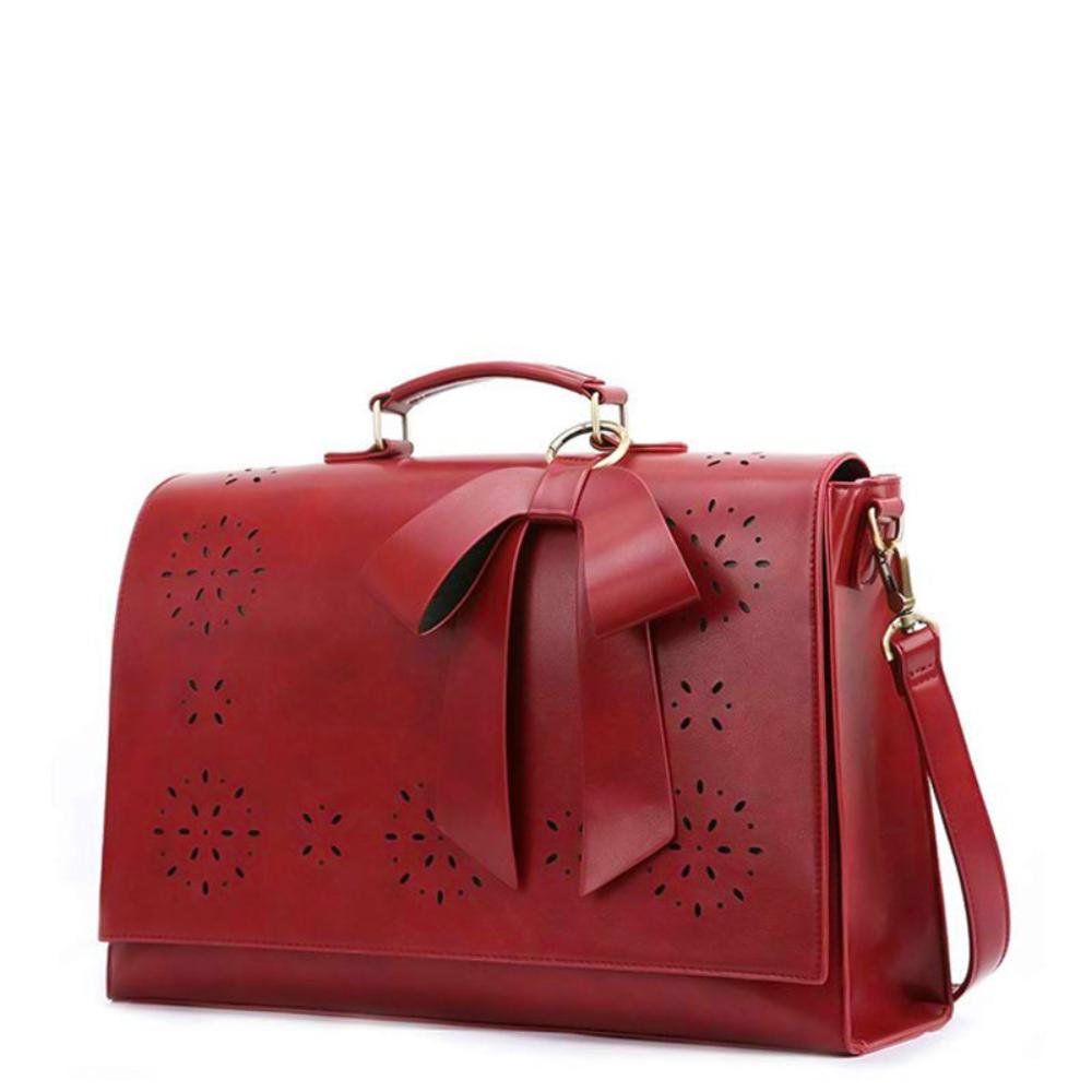 Elegante bolso tipo cartera con pajarita de Grace