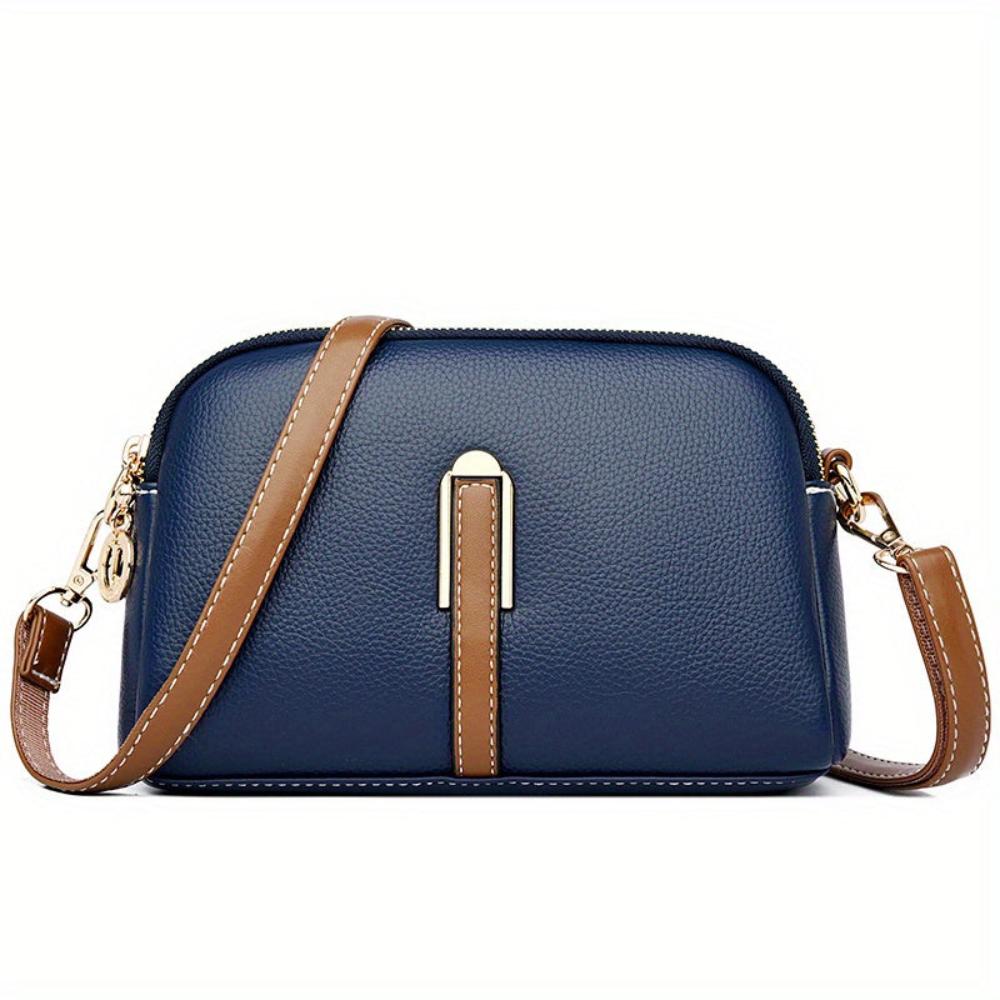 Bolso bandolera con relieve Mila Litchi