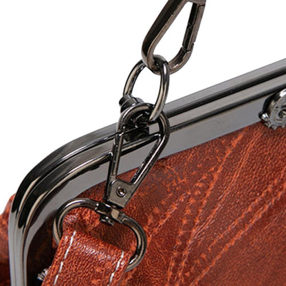 Bolso vintage con cierre de beso