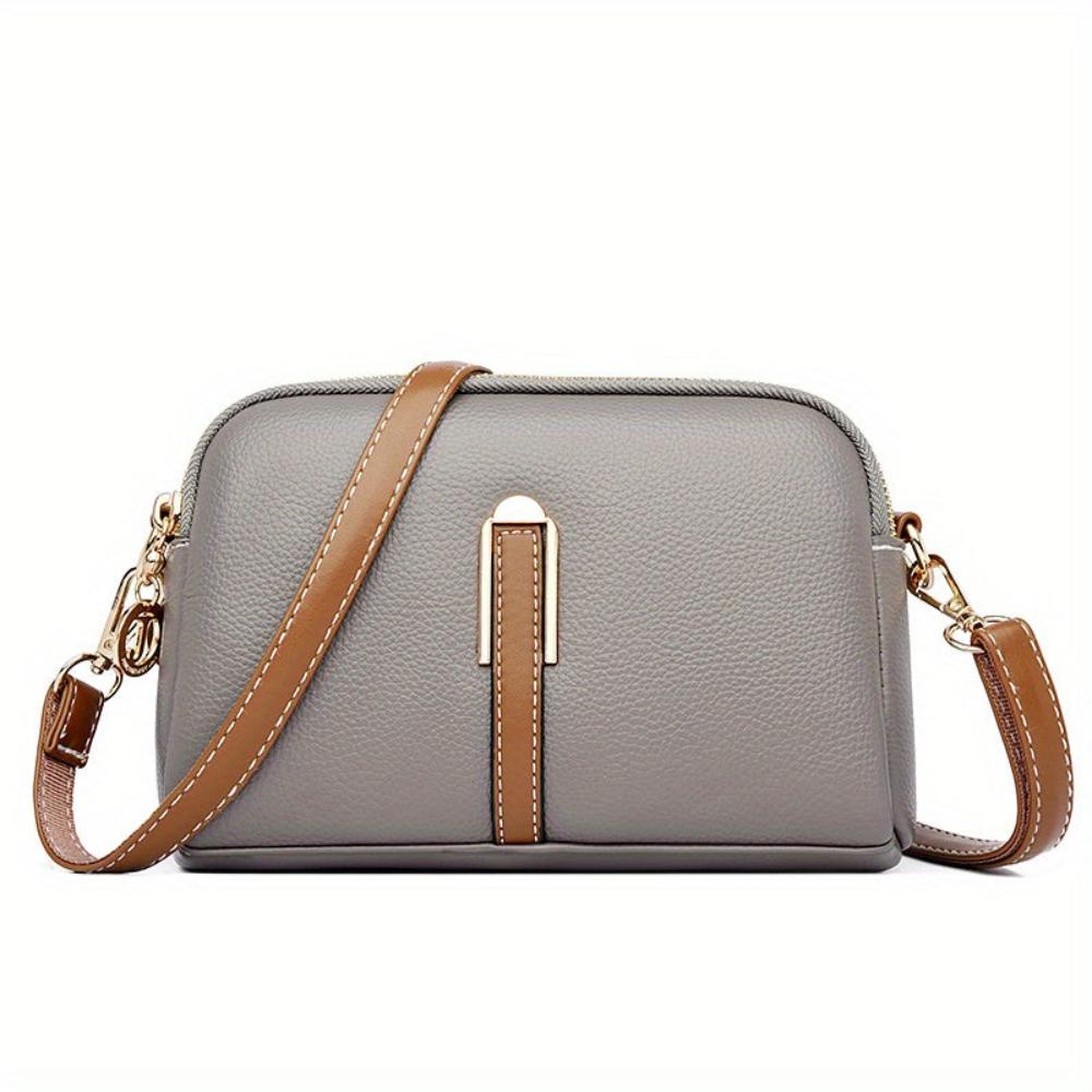 Bolso bandolera con relieve Mila Litchi