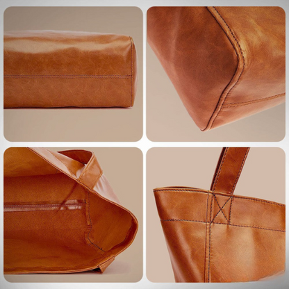 Bolso de hombro vintage con dije de Aurora 