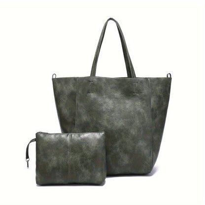 Suavidad retro de Renée | Bolso tote de gran capacidad