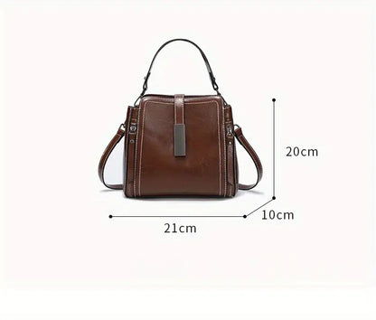 Bolso bandolera retro con correa ajustable