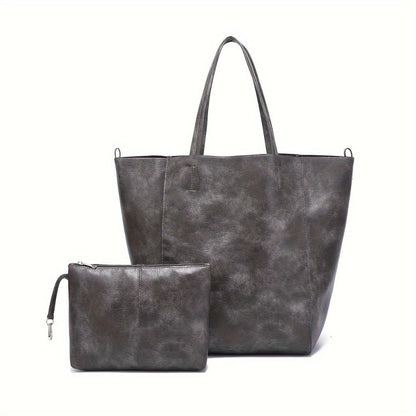 Suavidad retro de Renée | Bolso tote de gran capacidad