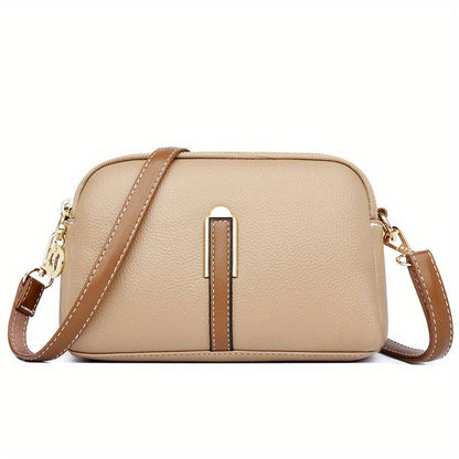 Bolso bandolera con relieve Mila Litchi