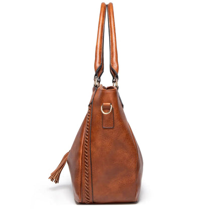 La elegante sofisticación de Nellie | Bolso de hombro de piel