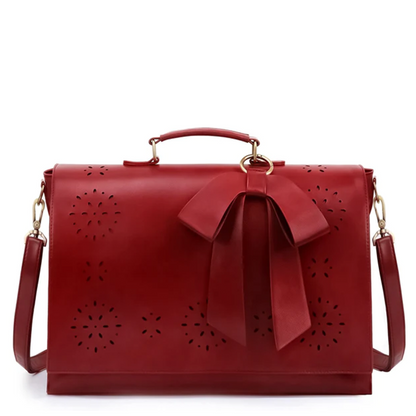 Elegante bolso tipo cartera con pajarita de Grace