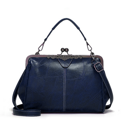 Bolso vintage con cierre de beso