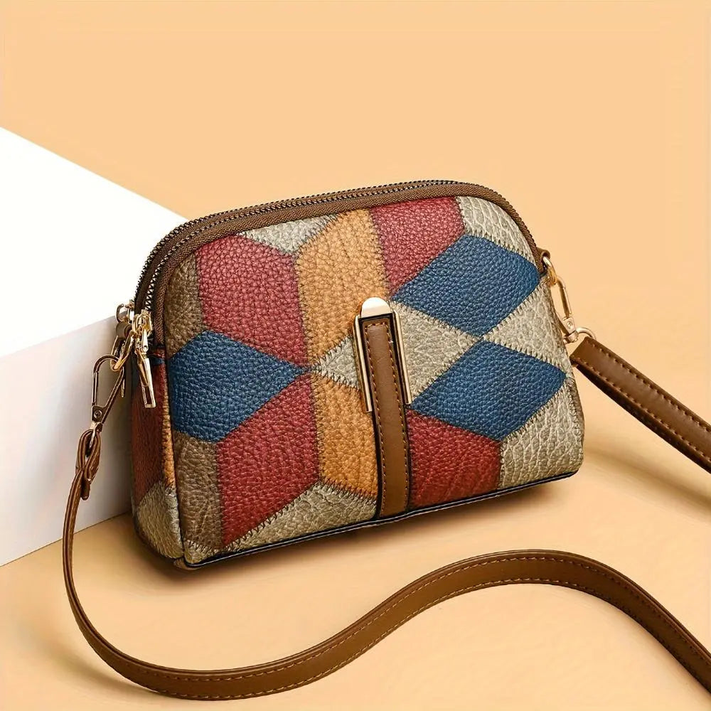 Minibolso bandolera Luna Patchwork