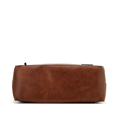 Charm vintage de Muriel | Bolso de hombro de cuero