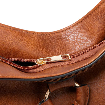 La elegante sofisticación de Nellie | Bolso de hombro de piel