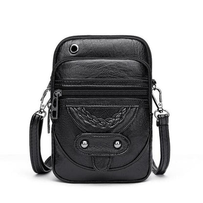 La elegancia vintage de Vellana | Bolso bandolera de cuero