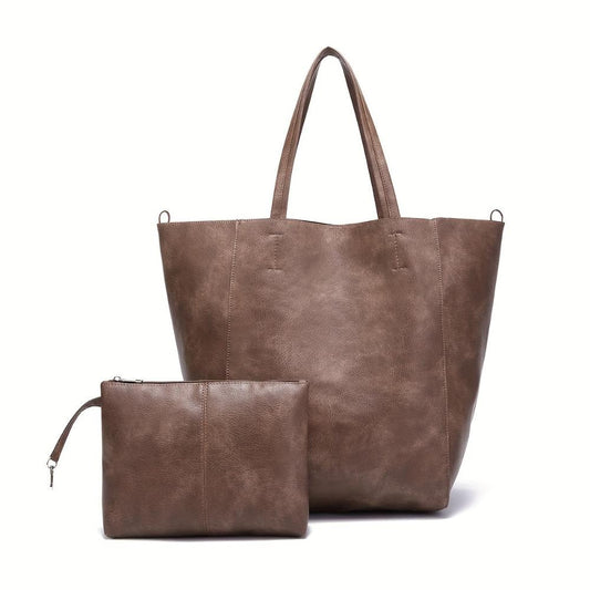 Suavidad retro de Renée | Bolso tote de gran capacidad