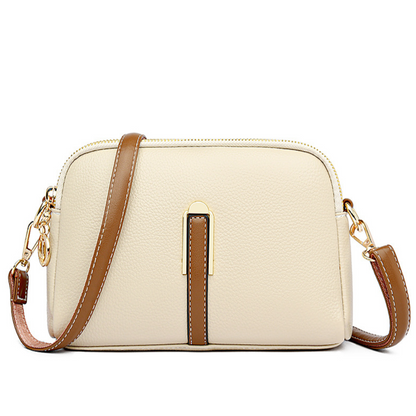 Bolso bandolera con relieve Mila Litchi