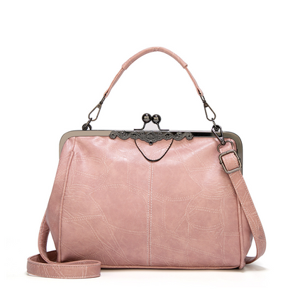 Bolso vintage con cierre de beso