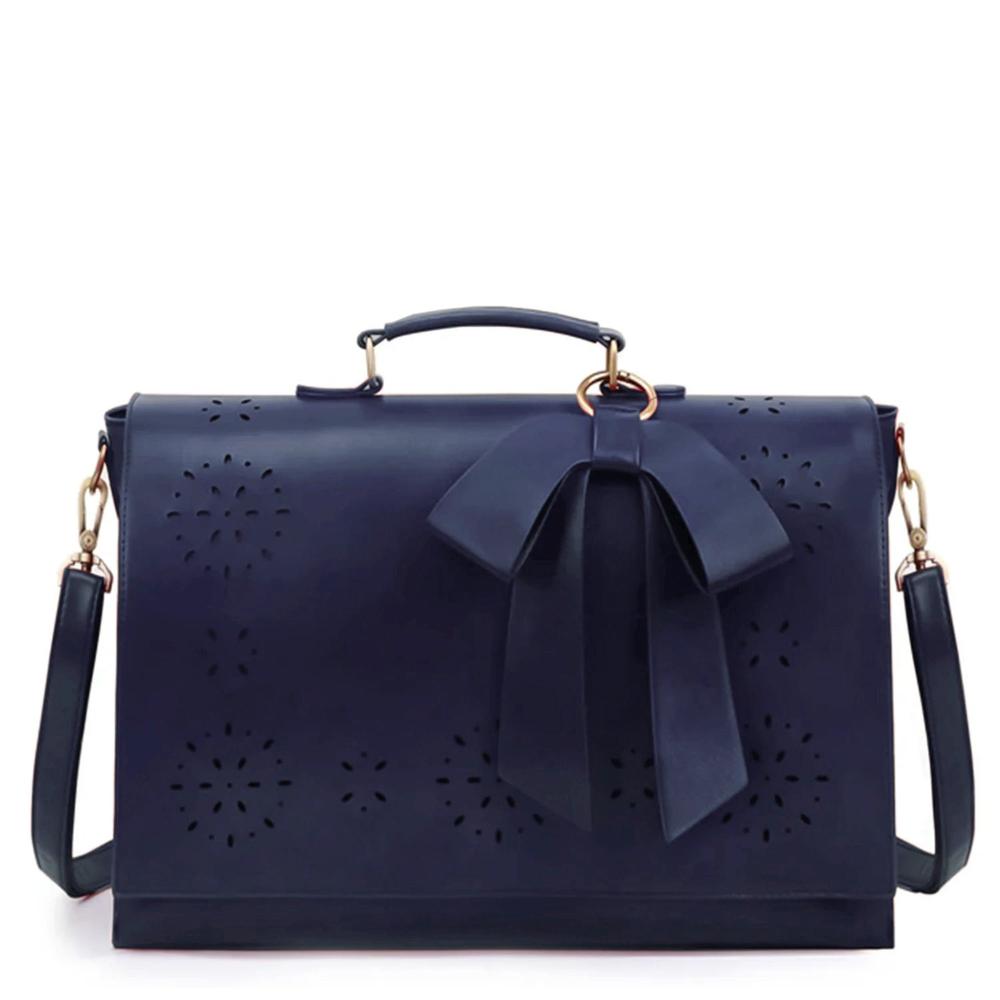 Elegante bolso tipo cartera con pajarita de Grace