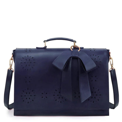 Elegante bolso tipo cartera con pajarita de Grace